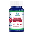 BioTrust OmegaKrill EPA & DHA Omega 3 dodatek, Ryba a krillový olej poskytnout podporu pro společné, srdce, mozek, oko a kůži (30 Služení)