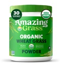Amazing Grass Wheat Grass Powder: 100% Whole- Leaf Wheat Grass Powder for Energy, Detox & Imunity Support, Chlorofyl Poskytování zelených, 30 Služeb