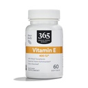 365 podle Whole Foods Market, Vitamin E 400 IU se smíšenými tokoferoly, 60 Počet
