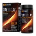 Slimvance XP Metabolismus Igniter, Botanická dietní podpora, Pokročilý termogenní, spalovat více kalorií, Váha a ztráta tuku, energie, zaměření, pro muže a ženy, Proven ingredience & kofein, 120 Počet, 30 SVG