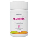 USANA Usanitains Multivitamin pro děti - Denní žvýkací tablety s vitamíny A, C, D, E, B6, B12, zinek, železo - podporuje imunitu, zdraví kostí a mozku - esenciální výživa pro věk 2-12 - 56 tablet