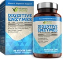 Vitamin Bounty Digestivní Enzymy - Prebiotika s 18 Enzymy, Digestivní Enzymy pro ženy a muže, dodatek k potravě, Pomoc při lámání tuků, proteinů a karbohydrátů - 30 Kapsle