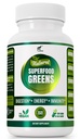 Organic Vegan Super Zelené Kapsle s Ashwagandha - Imunitní podpora s All Natural Whole Food Nutrients Chlorella, Moringa, Spirulina, Turmeric, Kale. Zlepšit trávení, zvýšit energii - Detox pilulky