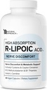 HIGH ABSORPION R-LIPOIC Acid - Podporuje Nerve zdraví - Tingling prsty, ruce, prsty & nohy - Podporuje zdravé stárnutí, kardiovaskulární zdraví a celkové wellness * - 60 Veganské kapsle