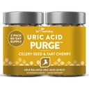 Očista! Acid Flush - Jíst a pít, co chcete - Detox a vyčistit s Celer Seed Extract, Tart Cherry & Chanca Piedra pro efektivní společnou podporu a aktivní mobilitu - 120 Soft Vegan Kapsle
