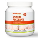 Nutritional Biotic - Ascorban sodný Buffered Vitamin C Powder, 2.2 Lb Balení 124; Vegan, Non-Acidic & Easy on Digestion Than Ascorbic Acid Appropriate 124; Essential Imunitate Support & Antioxidant Supplementary PH124; Gluten & GMO Free