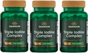 Swanson Triple jód Complex- přírodní doplněk pro vitální štítné žlázy Support- Promotes Metabolické funkce, Zvýšená produkce červených krvinek, & Heart Health - (60 Veggie Kapsle, 12.5mg každý) (3 balení)