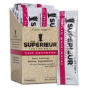 Superieur Electrolyte Powder Packets - Vegan Electrolyte Hydration Powder w / Sea Minerals - Keto Friendly, Non-GMO, Nulový cukr Electrolyte Dodatek - Zdravý sportovní nápoj - Meloun (14 Packets)
