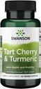 Swanson Hiactives Tart Cherry & Turmeric 60 Veg Kapsle