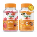 Živé zinek Děti + Vitamin C Děti, Gummies Bundle - Velký Ochutnávání, Vitamin dodatek, Lepek zdarma, GMO zdarma, Žvýkací Gummy