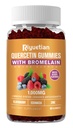 Quercetin s bromelainem, zinem a vitaminem C - Kardiovaskulární, aging support Chewable Vitamíny -Vegan - Pure Quercetin pro děti a dospělé - Non- GMO 60 Počet