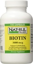NAT- Rul Biotin 5000 mcg Kapsle 100 ea