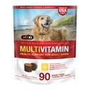 VetIQ Multivitamin Dodatek pro psy, Zdravotní podpora Dodatek měkké Chews, 90 Počet