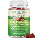 Imunity Booster Kids Probiotické gumové - Bacillus Subtilis Probiotic for Kids Upset Stomach Body Cleanse Imunitary Boost and Colon Detox - Zácpa Relief and Digestive Health Vitamíny Gummy