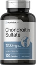 Horbaäch Chondroitin Sulfát 1200mg colum124; 120 kapslí 124; Non- GMO & gluten zdarma dodatek