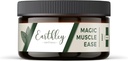 Earthley Wellness Magic Muscle Ease, Magnesium & Arnica Lotion to Soothe Sore Muscles, Fast- Absorbing Relief for Cramps, Tension & Post- Workout Recovery (4oz, Mint)