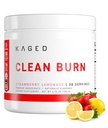 Kaged Clean Burn Powder 124; Jahodová citronáda 124; Thermogenic Weight Management 124; Boost Metabolismus 124; Organic Caffeine, jablečný ocet 124; Doplňky pro muže a ženy 124; 30 Servings