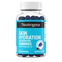 Neutrogena Hydratace kůže Astaxanthinové gumy s vitamínem C, Kožní doplňky pro hydratované, hladká a zdravá kůže, Denní antioxidační gumy pro zdraví pokožky, Berry Flavor, 60 ct