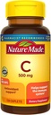 Nature Made Vitamin C 500 Mg Kapsle s Rose HIPS, 130 Tablety (balení po 3)