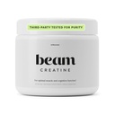 Beam Creatin Monohydrát Prášek - 5g Mikronizované Creatine Monohydrát, Třetí strana Testované Creatine pro ženy a muže, Svalová síla, Růst, Zotavení a kognitivní podpora, Neochucené, 30 Služebnictví