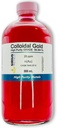 Pravé koloidní zlato - 25 ppm - 99.99 +% čistoty - 500 ml (16.9 Fl Oz) ve skleněné lahvi - Vyrobeno v USA