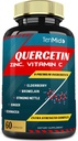 Quercetin Extract Kapsle - Blend Elderberry, Bromelain, Ginger, StringNettle, Echinacea, Black Pepper a další - 60 Kapsle, 2 měsíce Dodávka