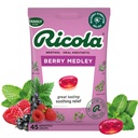 Ricola Berry Medley Krční kapky, 45 Počet, Delicious Krční pomoc & Péče, Orální anestetika, Přirozeně ochucené