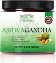 Reddy Naturals Aryana Pure Organic Ashwagandha Powder - High- Potency Root Extract with 10% Witanolides - Natural Orange Flavor for Stress & Energy Support - 4.2 OZ (120g)