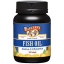 Barleanovy doplňky Omega 3 Rybí olej, Příslušenství pro muže a ženy, 600mg EPA a DHA mastné kyseliny, Orange ochucené, 100 Počet
