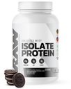 RAW syrovátka izolát protein prášek, cookies N krém - 100% Grass- Fed sportovní nutriční protein prášek pro růst a obnovu svalů - Low- tuk, nízký karb, přirozeně ochucené & Sweeced - 25 Služeb