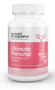 Nutri Supreme Prenatal Vitamin, Prenatal Vitamíny Dodatek pro ženy s vysoce absorbovatelné methylfolát, jeden den Prenatal Multivitamin se železem, Kosher, Kapsle, 90 Počet