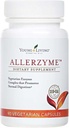 Mladá žijící alerzym - 90 ct Dietní dodatek Kapsle - Vegetariánský enzym komplex s Taragonem a Ginger Premium esenciální oleje pro stravovací podporu