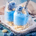 Ellie 's Best Organic Blue Spirulina Powder Superfood Supplement -16oz - Odorless - Vegan, non GMO, gluten- Free, Dairy- Free, Brilantní modré potravinářské zbarvení - Čistá voda extrahované