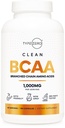 Typ 0 BCAA 1000mg Aminokyseliny s rozvětveným řetězcem (180 tobolek, 90 porcí) s 500 mg L- leucinu, 1000mg L- isoleucinu a L- valin