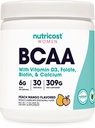 Nutricost BCAA pro ženy (Peach Mango, 30 Služeb) - Vyrobeno speciálně pro ženy - Non- GMO a gluten- bez