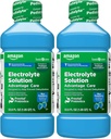 Základní péče Electrolyte Solution Advantage Care with PreVital Prebiotics, Blue Raspberry, Určeno pro pomoc zabránit dehydrataci, Nahrazuje elektrolyty, tekutina a zinek, 33.8 fl oz (Pack of 2)