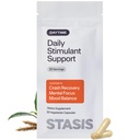 Stasis Daytime Energy & Focus dodatek k páru s Vaším stimulant - Nový a vylepšený vzorec pro All- Day Energy, Mood & Brain Support - Nootropics with Added CoQ10 & Rhoddiola Rosea (25 Služeb)