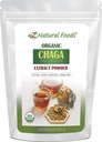 Z Natural Foods Organic Chaga Houba Extract Powder, Koncentrované Premium Houba Extract pro podporu imunitního zdraví, Energize své ráno tím, že přidá do kávy a čaje, 1 LB