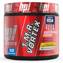 BPI Sports 1.M.R Vortex Pre Workout Powder - High Stim Prework for Men & Women with Glycerol, Caffeine, Niacin, and Herbal Extracts - Energy, Focus & Endurance - Power Juice - 50 Servings