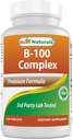 Nejlepší Naturals B-100 Complex pro dospělé, 120 tablet
