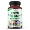 Moringa, Turmeric, Ginger Root, Cejlon Skořice, Boswellia - Made in USA