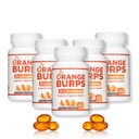 Orange Burps CLAS124; D-Limonene Supplement - Acid Reducer (Antacid for acid Reflux), Heartburn Relief, GERD Relief, and Indigestion Relief CLAS124; Orange Peel Extract for Health and Wellness (1000 mg, Pack of 5)