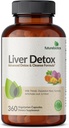 Futurebiotika Jaterní Detox Advanced Detox & Cleanse Formule podporuje zdravé funkce jater s mléčným bodlákem, kořen pampelišky, kurkuma Artichogue Leaf, & Více, Non- GMO, 360 Vegetariánské kapsle