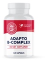 Viméries Adapto B Complex, 120 Servings - High Potency with 8 B Vitamins, Rhoddiola & Hawthorn Berry - Podporuje duševní energii, kódování, mood - Non- GMO, Kosher, Vegan, Paleo, No Gluten, No Soy