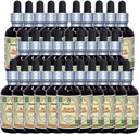 Černý rybíz (Ribes nigrum) tinktura, sušené listy tekutý extrakt (značka: HerbalTerra, Proudly Made in USA) 30x2 fl.oz (30x60 ml)