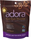 Adora doplněk vápníku, Fairtrade Dark Chocolate, balení po 12 - 30 ct