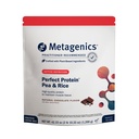 Metagenika Perfect Protein Pea & Rice - Plant- Based Protein Powder with 20g Protein & 3.5g BCAA - Podporuje růst a obnovu svalů - Non- GMO, gluten- Free, Dair- Free - Chocolate - 30 Služeb
