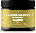Goldenseal Root Powder - 4 oz, 113 Servings * USA Made & Tested * Čistý přírodní Goldenseal Root Powder Dodatek