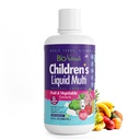 Bio Naturals Children 's Liquid Multivitamin & Imunitary Booster - Přírodní doplněk pro děti & Toddlery s vitamíny A B C D3 E, Fiber, Ovoce & Zelenina - Žádné GMO, gluten, cukr, mléčné výrobky, Soy - 16oz