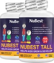 NuBest Tall Kids - Multivitamins & Minerály pro věk 2 až 9 - Podpora síly kostí a imunity - Pomáhá dětem, Toddlers Zdravé - Zvířecí tvary - 120 Žvýkací Berry Tablety 124; 2 měsíce Dodávky